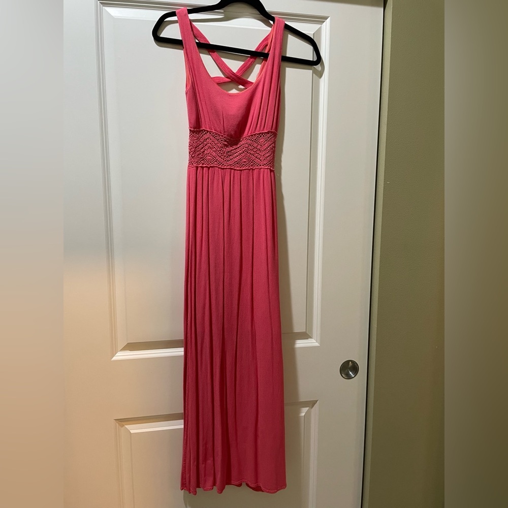 Xhilaration Size XS Orange Long Maxi Dress